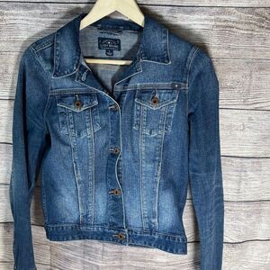 Lucky Brand Dixie Classic Denim Jean Jacket Sz S